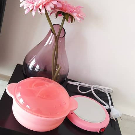 دستگاه شمع وکس سیلیکونی تاشو مسافرتی مدل Wax Boiling Bowl CHAO LAI CL-2208 مدل:new kanada011511