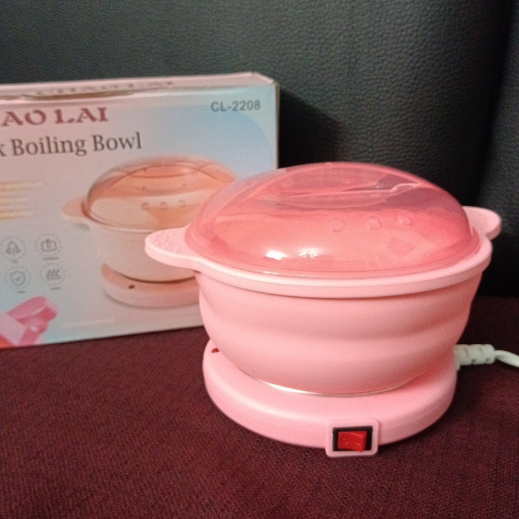 دستگاه شمع وکس سیلیکونی تاشو مسافرتی مدل Wax Boiling Bowl CHAO LAI CL-2208 مدل:new kanada011511