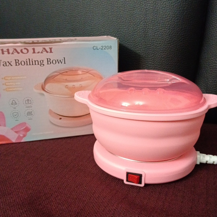 دستگاه شمع وکس سیلیکونی تاشو مسافرتی مدل Wax Boiling Bowl CHAO LAI CL-2208 مدل:new kanada011511