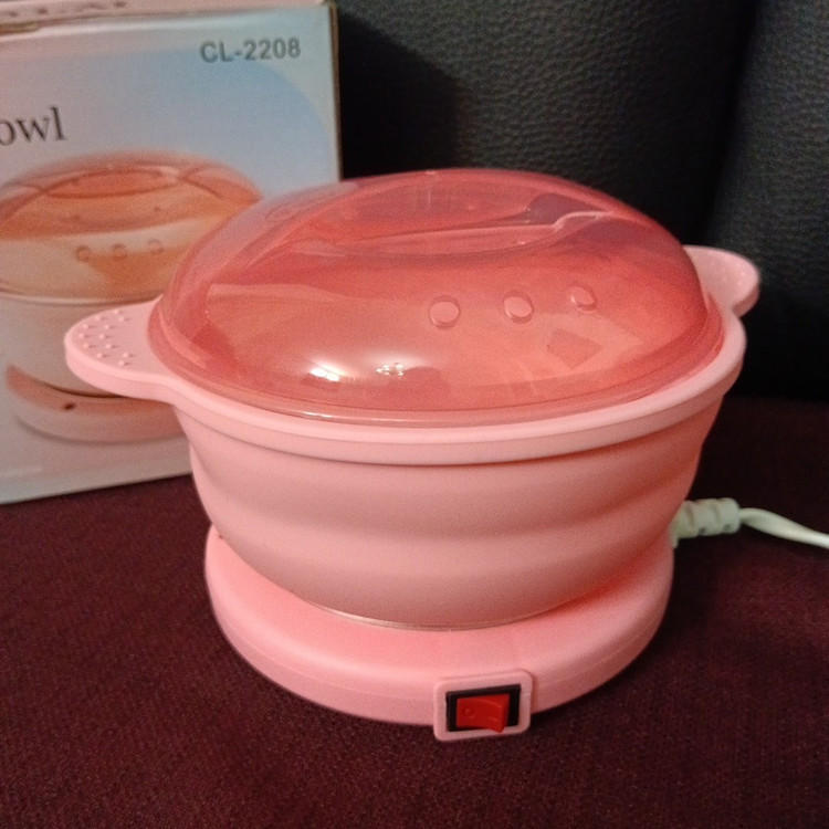 دستگاه شمع وکس سیلیکونی تاشو مسافرتی مدل Wax Boiling Bowl CHAO LAI CL-2208 مدل:new kanada011511