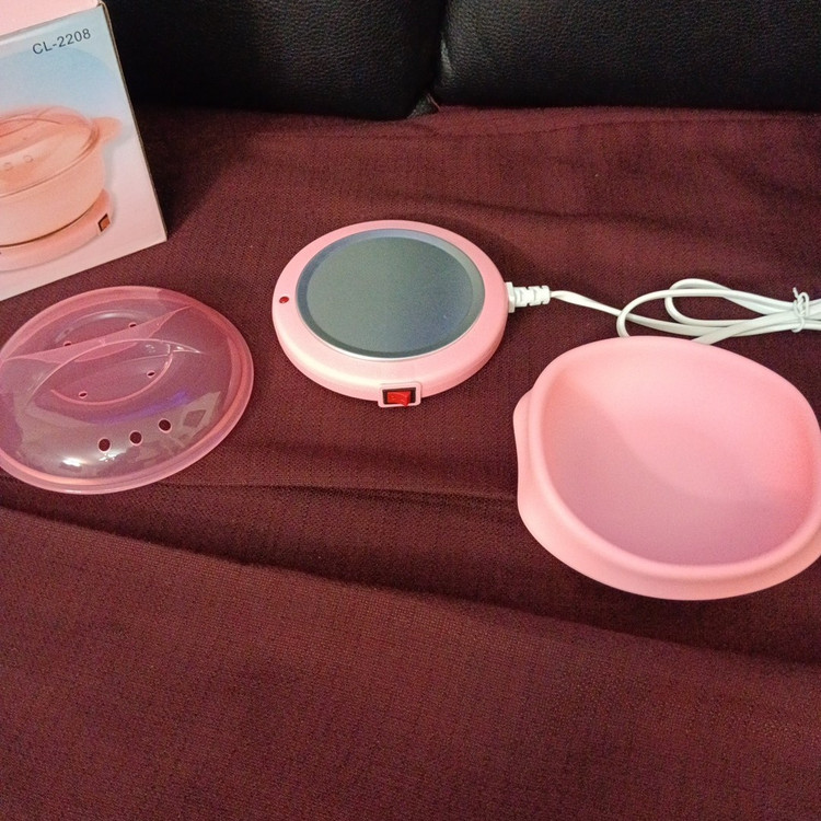 دستگاه شمع وکس سیلیکونی تاشو مسافرتی مدل Wax Boiling Bowl CHAO LAI CL-2208 مدل:new kanada011511