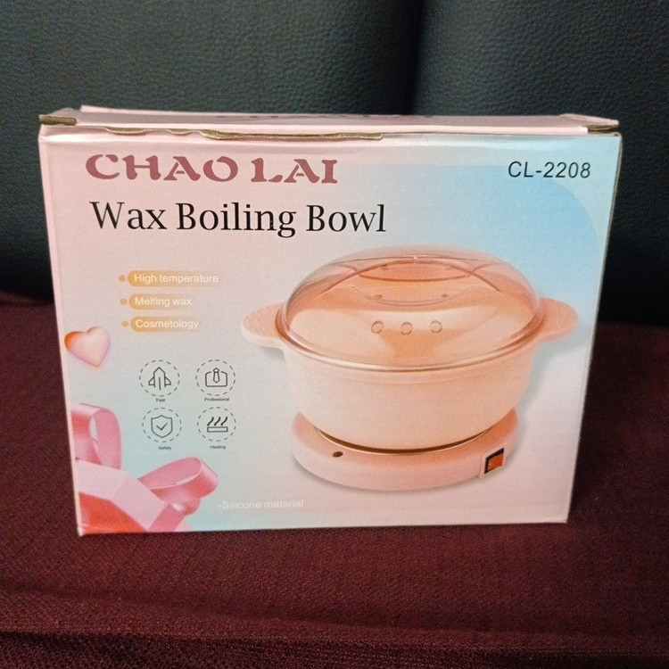 دستگاه شمع وکس سیلیکونی تاشو مسافرتی مدل Wax Boiling Bowl CHAO LAI CL-2208 مدل:new kanada011511