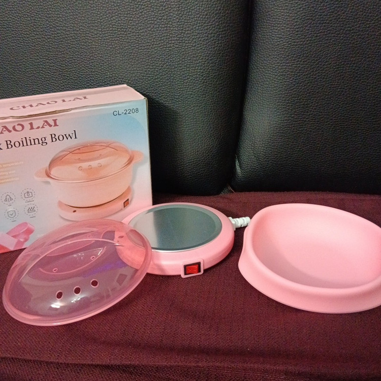 دستگاه شمع وکس سیلیکونی تاشو مسافرتی مدل Wax Boiling Bowl CHAO LAI CL-2208 مدل:new kanada011511