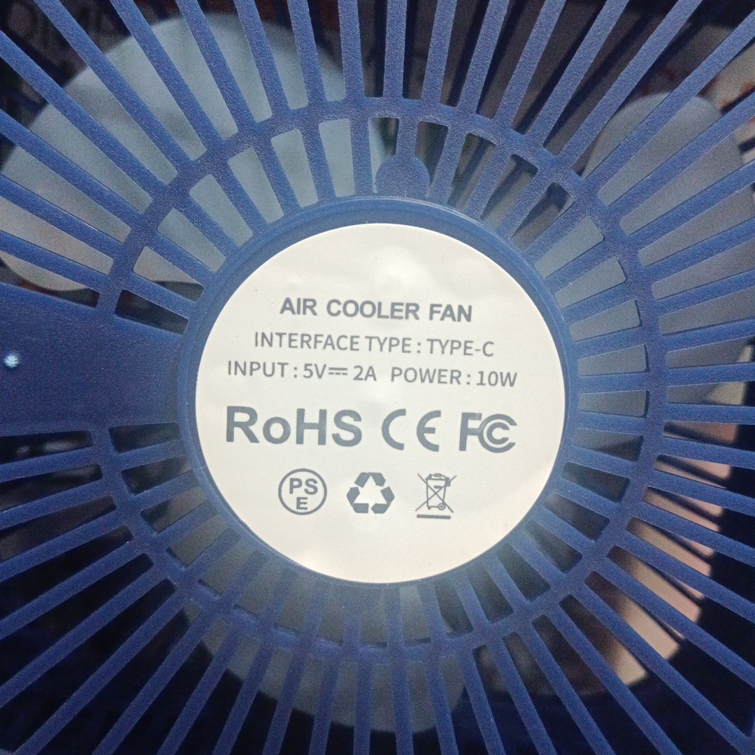 پنکه مه پاش رطوبت ساز قابل حمل AIR COOLER FAN مدل:new kanada01419