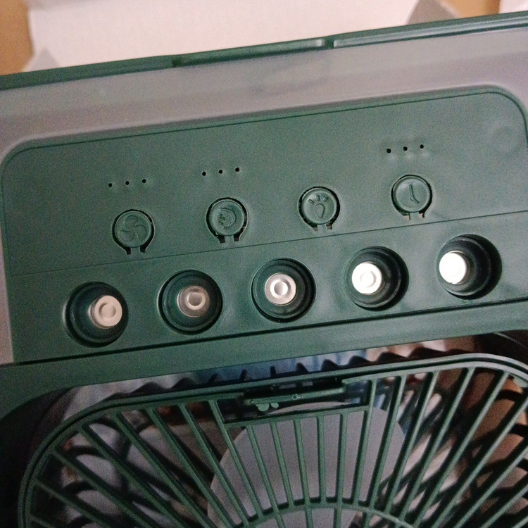 پنکه مه پاش رطوبت ساز قابل حمل AIR COOLER FAN مدل:new kanada01419
