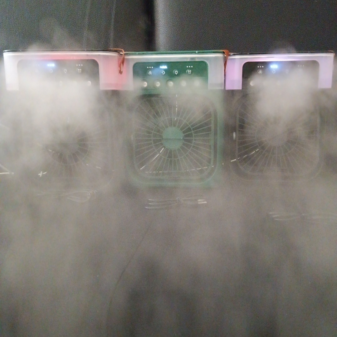 پنکه مه پاش رطوبت ساز قابل حمل AIR COOLER FAN مدل:new kanada01419