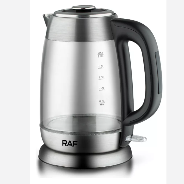 کتری شیشه ای 2 لیتری راف مدل RAF R.7831  مدل:new kanada01419