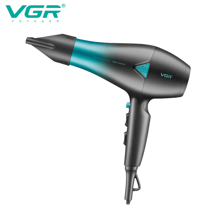 سشوار وی جی آر VGR مدل V-455 ا VGR Proffessional Hair Dryer V-455 Model مدل:new kanada01419