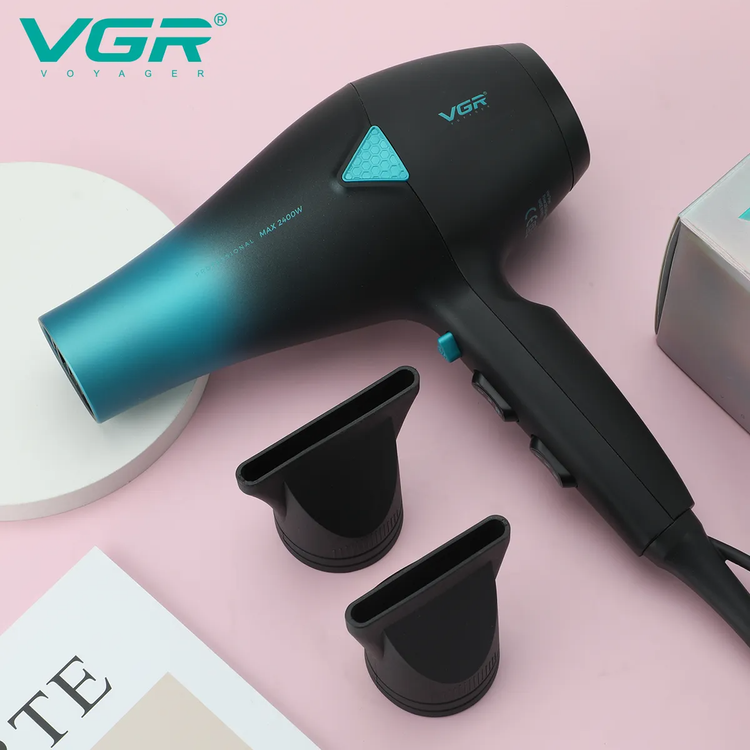 سشوار وی جی آر VGR مدل V-455 ا VGR Proffessional Hair Dryer V-455 Model مدل:new kanada01419