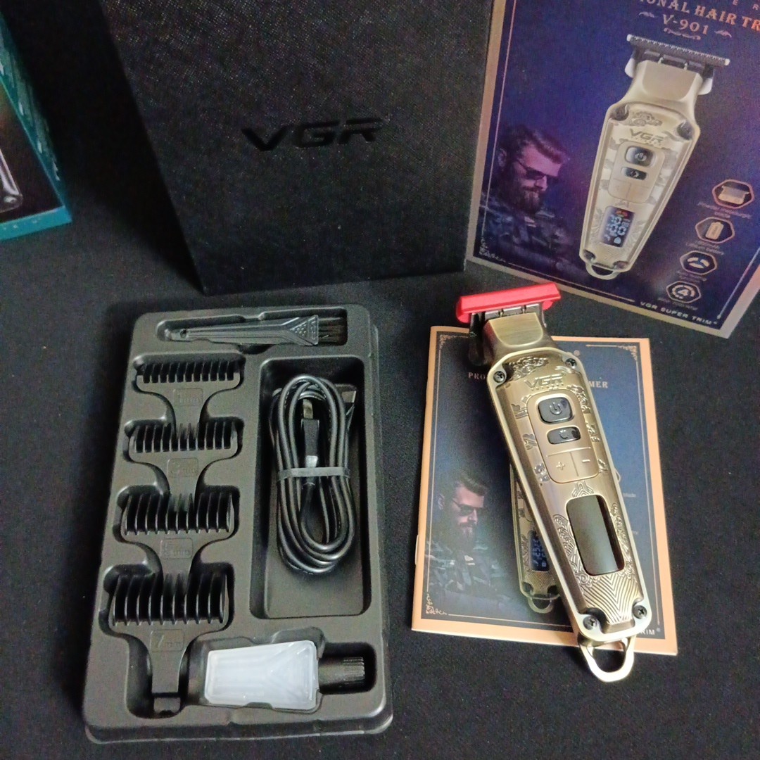 خط زن VGR v-901 ا hair trimmer vgr 901 مدل:new kanada01419