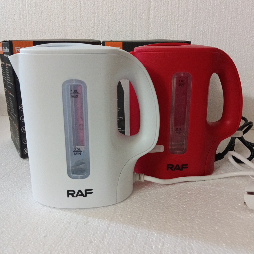 کتری مسافرتی 1 لیتر راف RAF مدل R.7901R مناسب خانه محل کار خوابگاه دانشجویی - مدل:new kanada01419