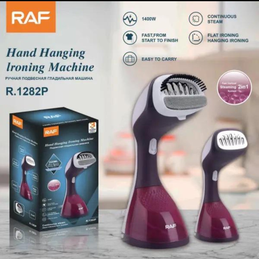 اتو بخارگر 1400 وات راف RAF مدل R 1282 اتو بخارگر دستی 1400 وات راف مدل:new kanada01419