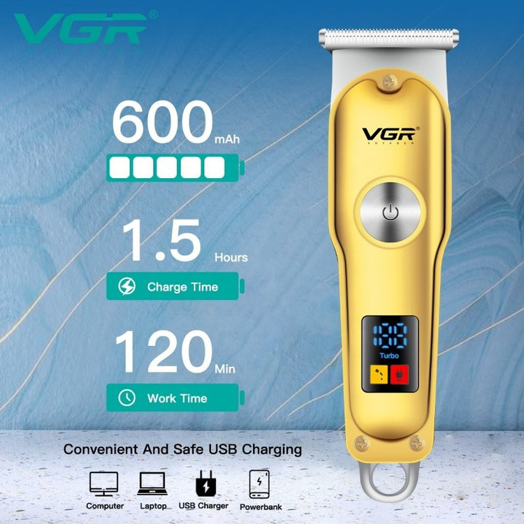 ماشین اصلاح موی سر و صورت وی جی ار مدل V 290VGR V290 HAIR مدل:new kanada01419