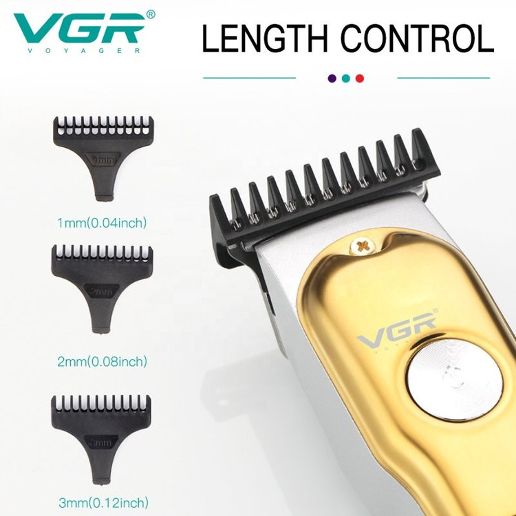 ماشین اصلاح موی سر و صورت وی جی ار مدل V 290VGR V290 HAIR مدل:new kanada01419