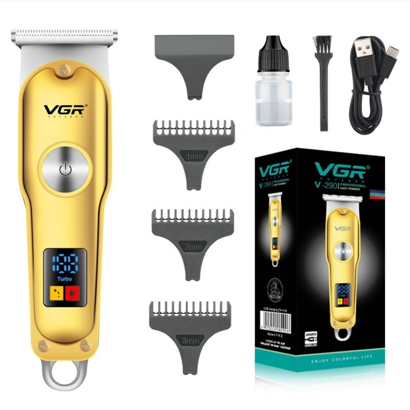 ماشین اصلاح موی سر و صورت وی جی ار مدل V 290VGR V290 HAIR مدل:new kanada01419