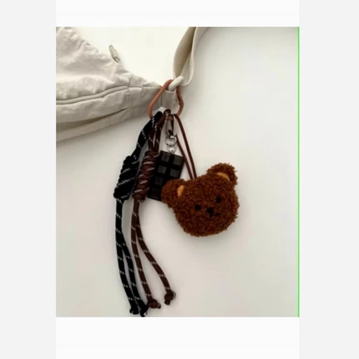 چارم بگ و فونچارم کیف پینترستی کیوت فانتزی مناسب کادو هدیه استایل روزمره جاکلیدی جاسویچی مدل:new kanada01418
