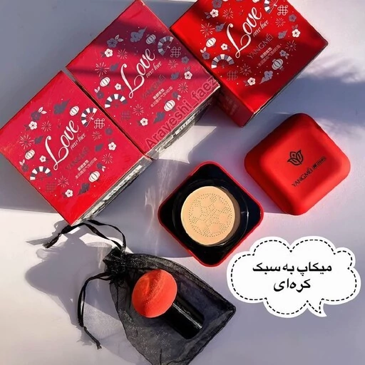ضد آفتاب کوشن بی بی کرم 1مخصوص پوست روشن کرمپودر مایع  دارای ضدآفتاب پرایمر  و کرمپودر سی سی کرم و بی بی کرم و آبرسانمدل:new kanada01418