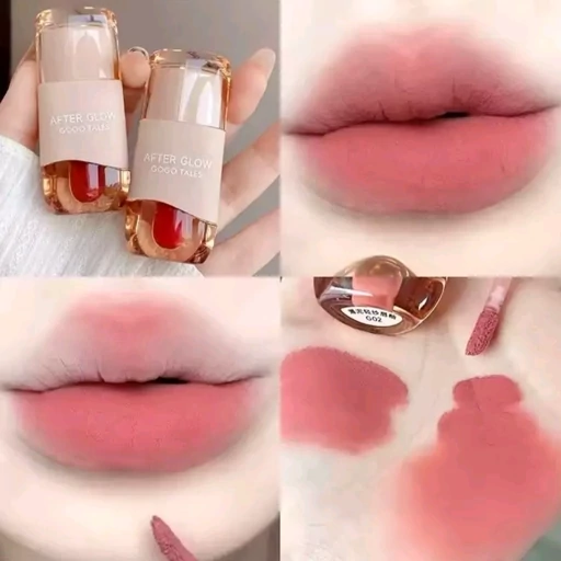 رژ لب و رژ گونه خمیری مخملی پینترستی پیگمنت بالا کیفیت عالی با رنگ نود و گوشتی مدل:new kanada01414
