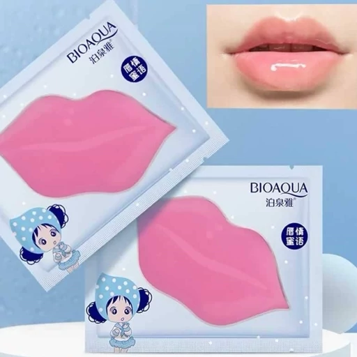 ماسک ورقه ای لب پچ لب نرم کننده آبرسان و ماسک جوانساز لب روشن کننده   مدل:new kanada01414