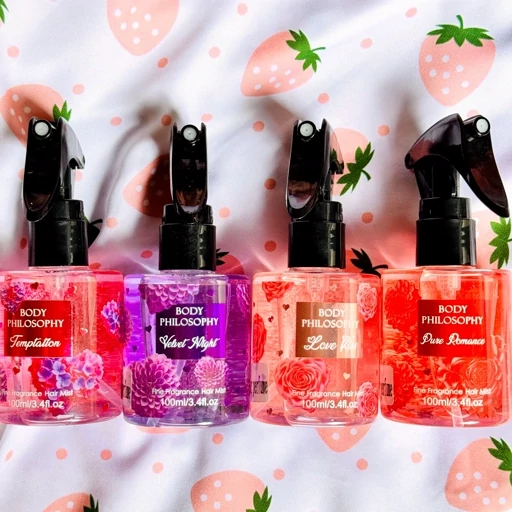 عطرمو رایحه ویکتوریا سکرت آبنباتی عطر مو فیلسوفی پینترستی خارجی فانتزی کیوت زنانه مردانه مینی کوچک کیفی مناسب کادو هدیه  مدل:new kanada01413