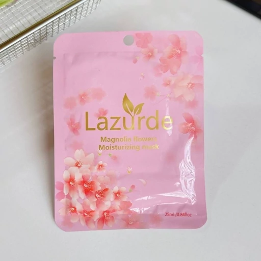ماسک ورقه ای گل مگنولیا ضدجوش ضدلک روشن کننده آبرسان شاداب کننده و شفاف کننده پوست صورتمدل:new kanada01412