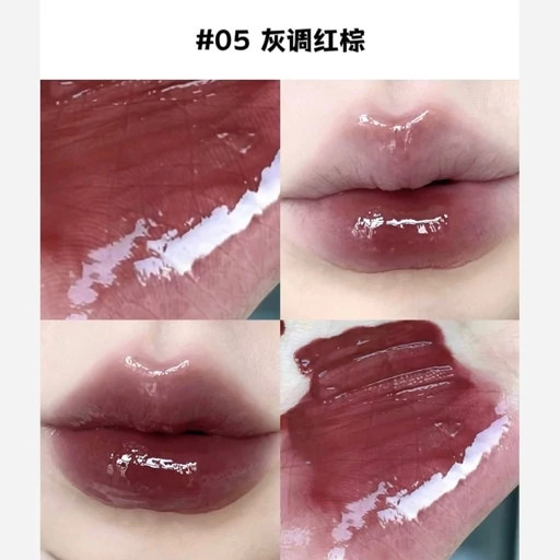 رژ ژله ای خیس کره ای اورجینال بلوطی تدی خرسی آبرسال لب نرم کننده لبها بالم لب بلوط فانتزی کیوت پینترستی گوگولیمدل:new kanada01412