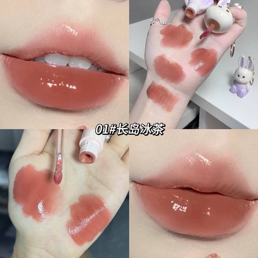 رژ خیس کره ای خرگوشی میفی مرطوب کننده و آبرسان بالم لب رنگی خرگوش کیوت فانتزی دست کلید آویز جاسویچی پینترستی گوگولی مدل:new kanada01412