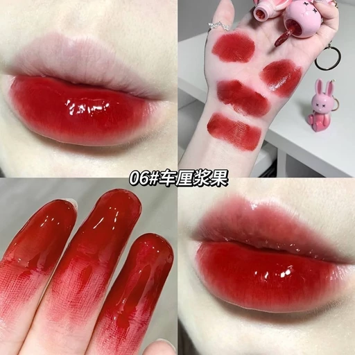 رژ خیس کره ای خرگوشی میفی مرطوب کننده و آبرسان بالم لب رنگی خرگوش کیوت فانتزی دست کلید آویز جاسویچی پینترستی گوگولی مدل:new kanada01412