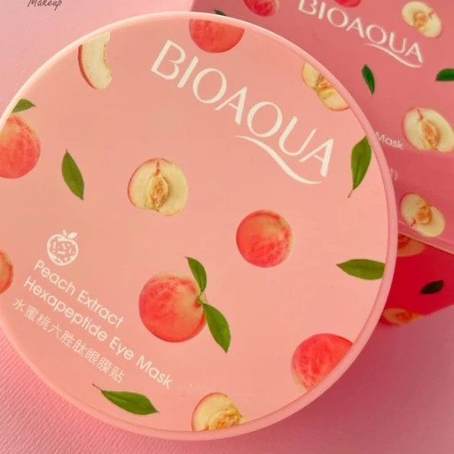 ماسک ورقه ای هلو پچ زیر چشم هلو روشن کننده آبرسان جوانساز مرطوب کننده خنک کننده دور چشم شاداب کننده آبرسان مدل:new kanada01412
