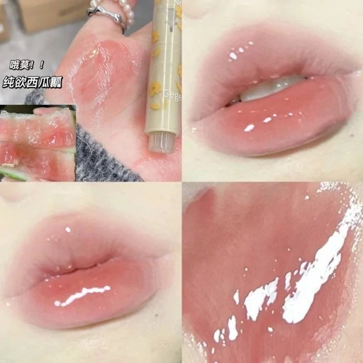 رژ لب قلبی کره ای لیپ پلامپر خیس بهاری گلی خوشبو بالم لب نرم کننده آبرسان مرطوب کننده لبهاکیوت گوگولی مناسب کادو هدیه مدل:new kanada01319