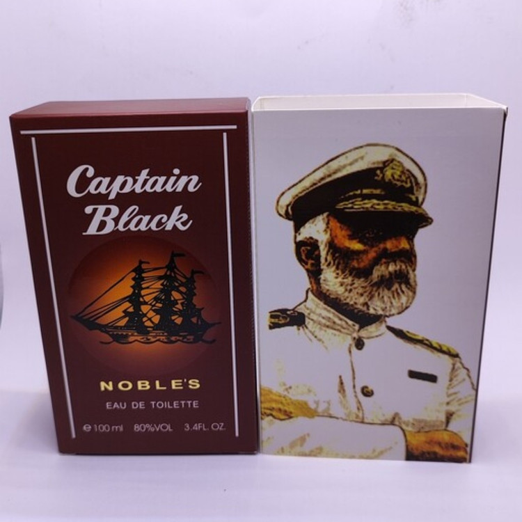 ادکلن کاپیتان بلک (CAPTAIN BLACK) 100 میل گرم شیرین زنانه مردانه مدل:new kanada1654