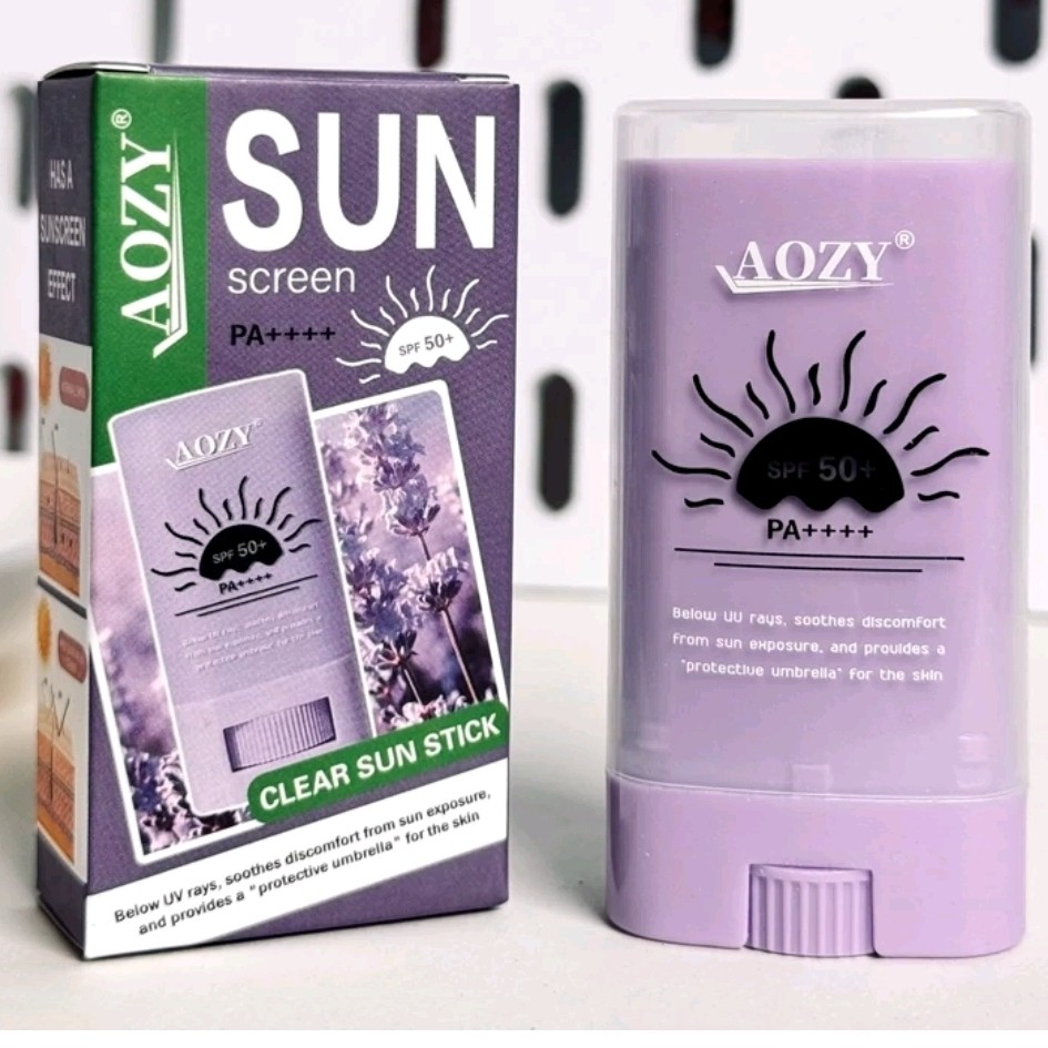 ضد آفتاب استیکی (جامد) بی رنگ SPF50، ضد چروک، جوانساز مدل new kanada369