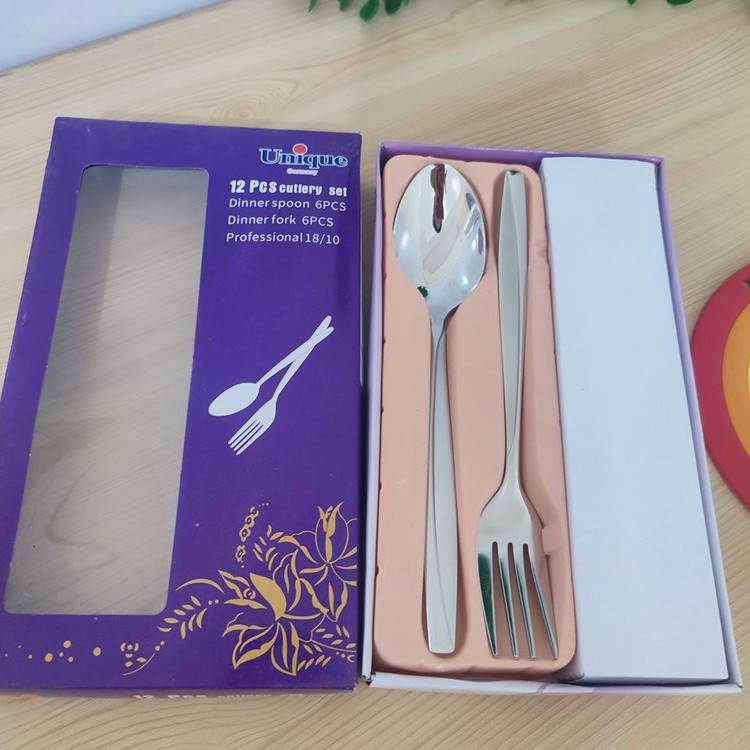 سرویس قاشق و چنگال 12 پارچه یونیک، قاشق و چنگال یونیک