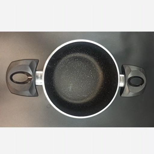 زرساب قابلمه سایز 20 مدل ویولت مشکی VL420 ،قابلمه گرانیت