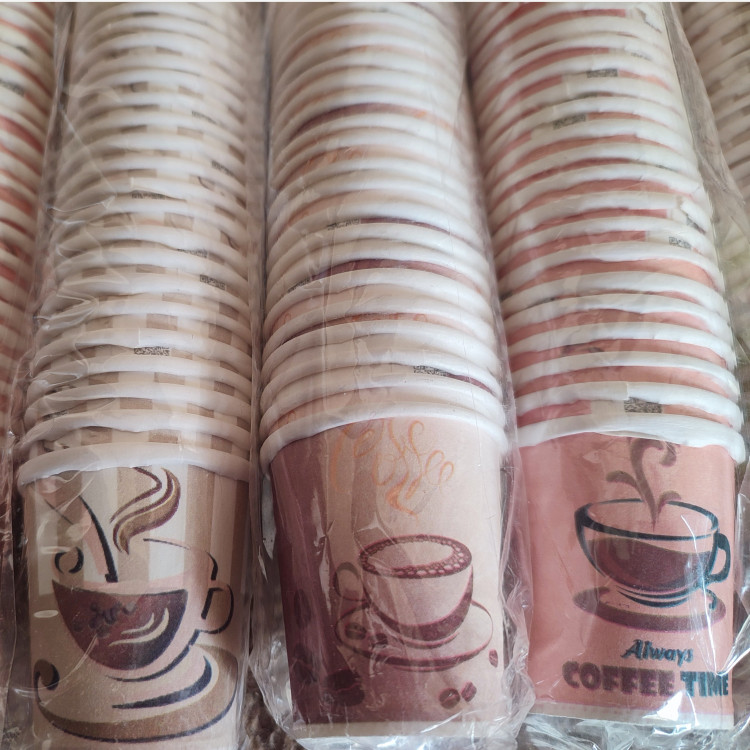 لیوان یکبار مصرف مدل شات قهوه 60cc بسته 50 عددی