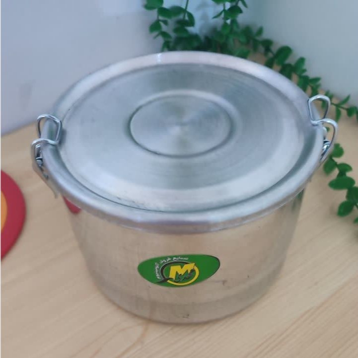 باکس، ظرف غذا، ظرف غذا روحی، ظرف غذا آلومینیومی ، ظرف غذا فلزی ، ظرف غذا 2 طبقه دو طبقه