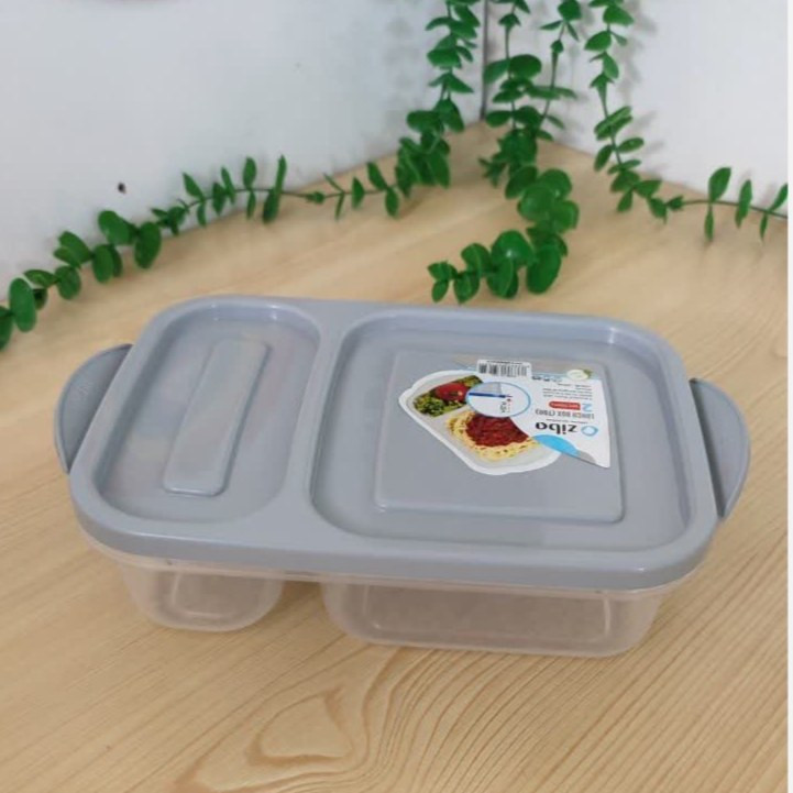 فریزری زیباسازان توژی 2خانه،اردو خوری توژی 2 خانه زیبا، ظرف فریزری ، ظروف نگهدارنده فریزری و ماکروویوی ، ظرف 2 قسمته