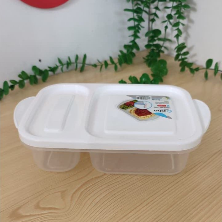 فریزری زیباسازان توژی 2خانه،اردو خوری توژی 2 خانه زیبا، ظرف فریزری ، ظروف نگهدارنده فریزری و ماکروویوی ، ظرف 2 قسمته