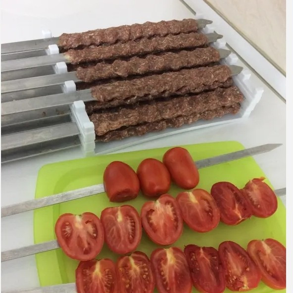 سینی کباب طبقاتی ، سینی طبقاتی کباب پردیس ، سینی سیخ کباب، پایه نگهدارنده سیخ، سینی کباب طبقاتی