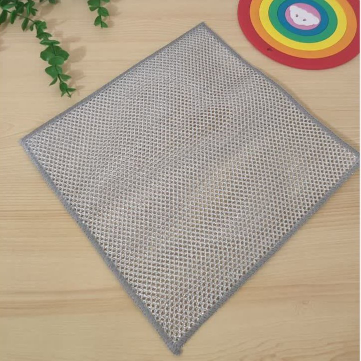 اسکاچ، اسکاج، اسکاچ نقره ای جادویی 2 لایه دور دوخت، اسکاچ توری دو لایه، اسکاج سیمی توری مدل دستمالی دور دوزی شده ،اسکاچ