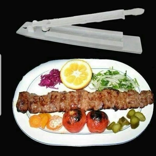 کباب زن دستی خانواده ، دستگاه کبابزن پلاستیکی ، کلاب گیر