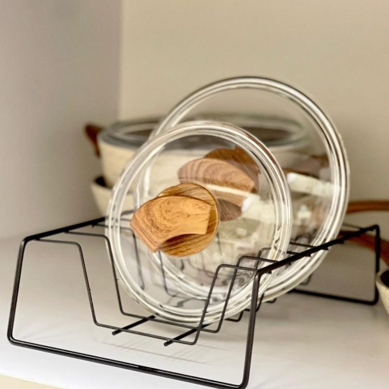 استند درب قابلمه ، استند بشقاب ، جا در قابلمه، نظم دهنده درب قابلمه ، استند در قابلمه ، نظم دهنده در قابلمه، ارگانایزر