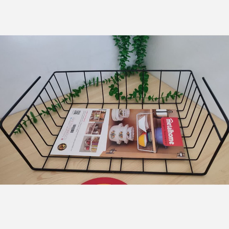 شلف زیر طبقه ،راف زیر کابینت،سبد نظم دهنده کابینت کشویی ،استند فلزی،شلف داخل کابینت،قفسه زیرکابینت،ارگانایزرکمد متال هوم