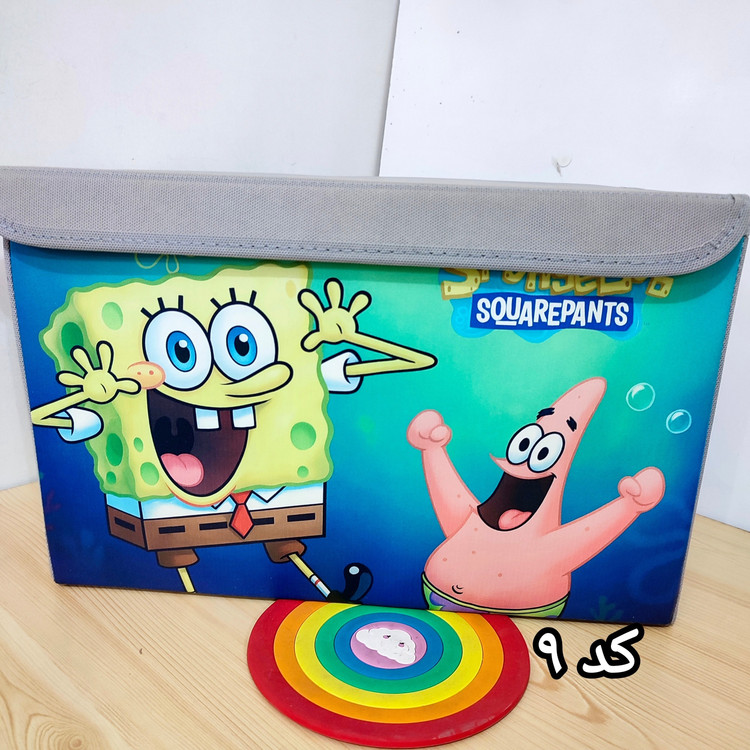 باکس کودک، باکس اسباب بازی، سبد اسباب بازی ،باکس لباس کودک،تاشو اسکلت دار فانتزی عروسکی کارتونی اویم Evim،نظم دهنده کودک