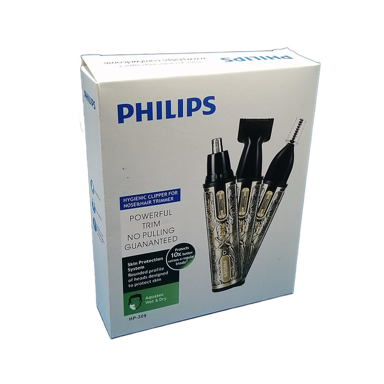 موزن سه کاره گوش و بینی فیلیپس مدل HP-309 موجود در فروشگاه قشمی شاپ
