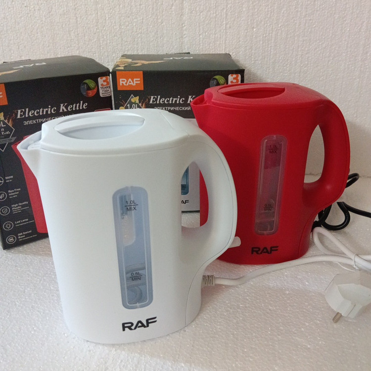 کتری مسافرتی 1 لیتر راف RAF مدل R.7901R مناسب خانه محل کار خوابگاه دانشجویی - فروشگاه قشمی شاپ