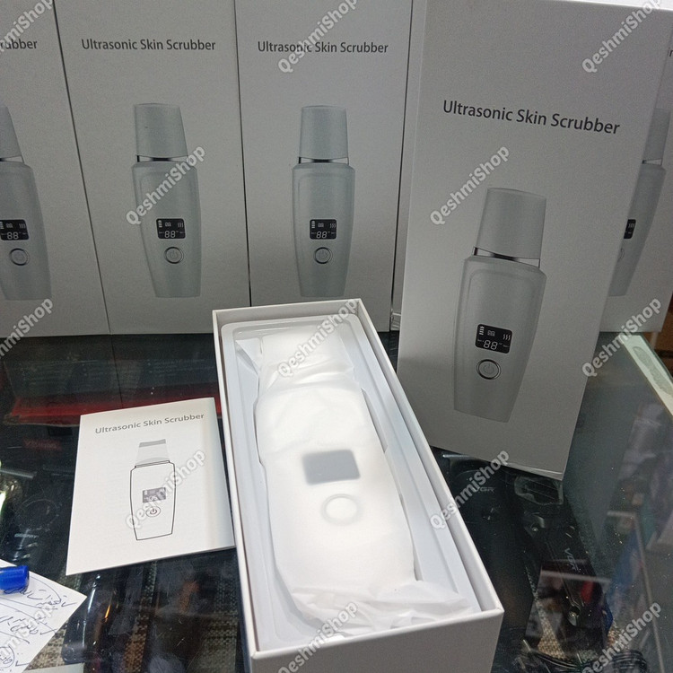 دستگاه اتو صورت حرفه ای دستگاه پاکسازی پوست اولتراسونیک Ultrasonic Skin Scrubber