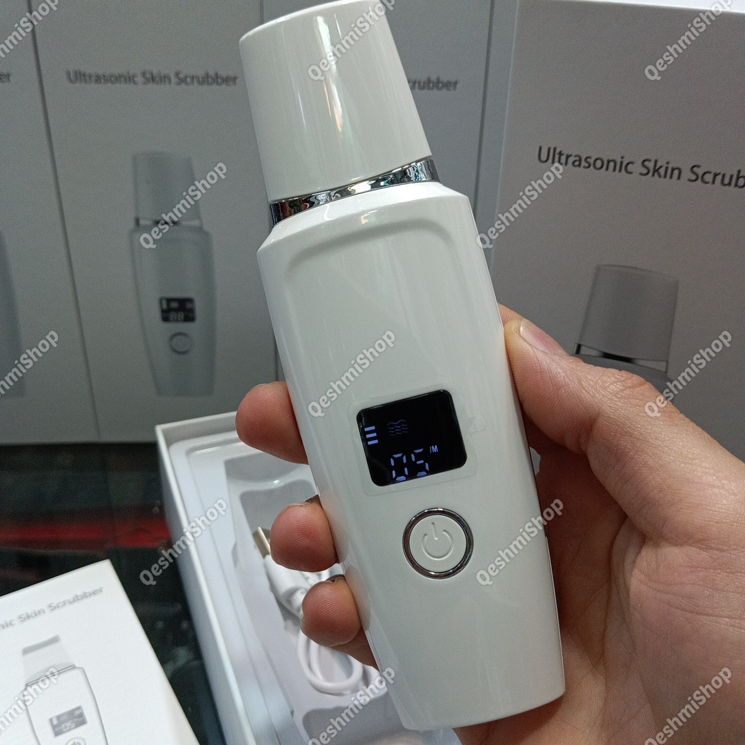 دستگاه اتو صورت حرفه ای دستگاه پاکسازی پوست اولتراسونیک Ultrasonic Skin Scrubber