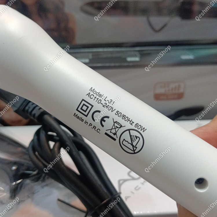 فر کننده مو حالت دهنده مو لایچی مدل KERATIN PROTEIN 25MM HAIR CURLER LAICHY L-31