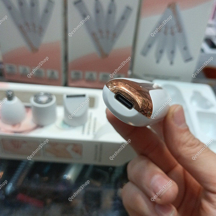 شیور 4کاره زنانه موزن صورت و بدن ابرو مدل hair remover eyebrow trimmer